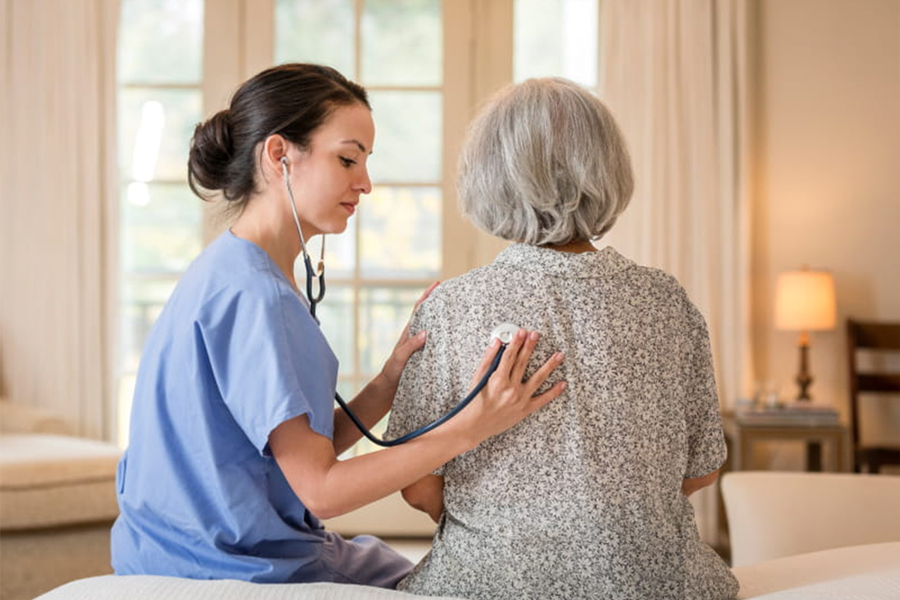 Heart Lungs Transplant Care at Home